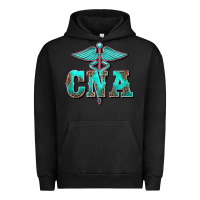 Pigment Black western nurse certified nurse assistant medilcal symbol Urban Hoodie - BarkalooDesign