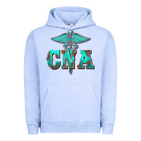 Pigment Grape Ice western nurse certified nurse assistant medilcal symbol Urban Hoodie - BarkalooDesign