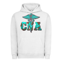 Pigment Lunar Rock western nurse certified nurse assistant medilcal symbol Urban Hoodie - BarkalooDesign