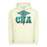 Pigment Pistachio western nurse certified nurse assistant medilcal symbol Urban Hoodie - BarkalooDesign