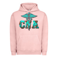 Pigment Salmon western nurse certified nurse assistant medilcal symbol Urban Hoodie - BarkalooDesign