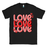 Black love valentines day Classic Tee - MaliasSmallBusiness