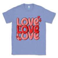 Colony Blue love valentines day Classic Tee - MaliasSmallBusiness