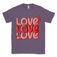 Lavender love valentines day Classic Tee - MaliasSmallBusiness
