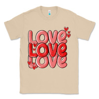 Mushroom love valentines day Classic Tee - MaliasSmallBusiness