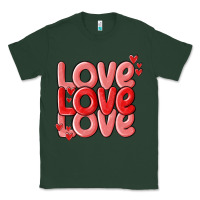 Sports Green love valentines day Classic Tee - MaliasSmallBusiness