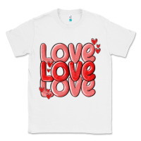 White love valentines day Classic Tee - MaliasSmallBusiness