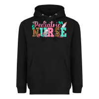 Black pediatric nurse Heavyweight Hoodie - texasbilliewilder