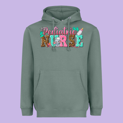 Pediatric Nurse Heavyweight Hoodie Designed By Texasbilliewilder