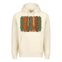 Sandshell leopard gemstone brushstroke Premium Hoodie - AdoDesignShop