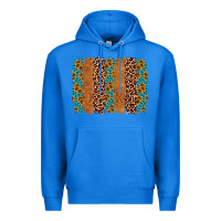True Royal leopard gemstone brushstroke Premium Hoodie - AdoDesignShop