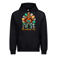 Black my first thanksgiving turkey Urban Hoodie - Jasminsmagicworld