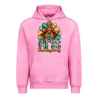 Fuchsia Pink my first thanksgiving turkey Urban Hoodie - Jasminsmagicworld