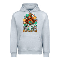 Heather Grey my first thanksgiving turkey Urban Hoodie - Jasminsmagicworld