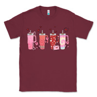 Burgundy obsessive cup disorder valentines day Classic Tee - MaliasSmallBusiness