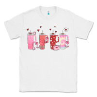 White obsessive cup disorder valentines day Classic Tee - MaliasSmallBusiness
