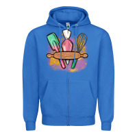True Royal customized kitchen elements Zipper Hoodie - MaliasSmallBusiness