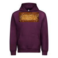 Mauve Wine wooden leopard glitter  license plate template Urban Hoodie - BarkalooDesign