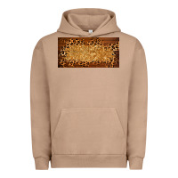 Pigment Burro wooden leopard glitter  license plate template Urban Hoodie - BarkalooDesign