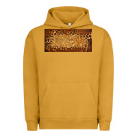 Pigment Peanut Butter wooden leopard glitter  license plate template Urban Hoodie - BarkalooDesign