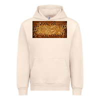 Sandshell wooden leopard glitter  license plate template Urban Hoodie - BarkalooDesign