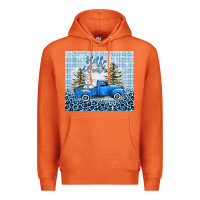 Carrot hello winter snowman truck Premium Hoodie - AdoDesignShop