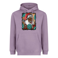 Lavender african american santa joy Heavyweight Hoodie - RanaPortraitStore