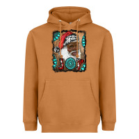 Meerkat african american santa joy Heavyweight Hoodie - RanaPortraitStore