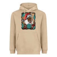 Mushroom african american santa joy Heavyweight Hoodie - RanaPortraitStore