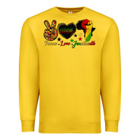 Lemon peace love juneteenth raised fist Premium Sweatshirt - HRA Design Shop