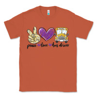Copper peace love bus driver Classic Tee - MaliasSmallBusiness