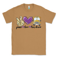 Toasted Coconut peace love bus driver Classic Tee - MaliasSmallBusiness