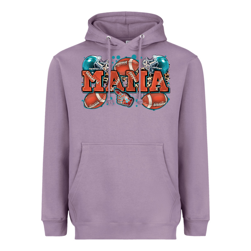 Mama American Football Heavyweight Hoodie by Zillion Design Studio | Teevron