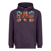 Plum mama American football Heavyweight Hoodie - Zillion Design Studio