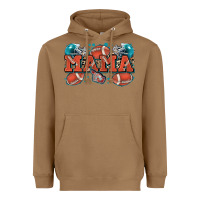 Toasted Coconut mama American football Heavyweight Hoodie - Zillion Design Studio