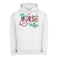 Pigment Lunar Rock nurse life Urban Hoodie - BarkalooDesign