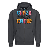 Smoke crazy cousin crew Zipper Hoodie - MaliasSmallBusiness