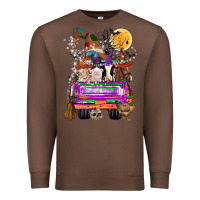 Chestnut Hallloween Farm animals Truck Premium Sweatshirt - CowhideDigitalArt