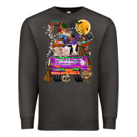 Smoke Hallloween Farm animals Truck Premium Sweatshirt - CowhideDigitalArt