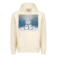 Tofu winter snowman Premium Hoodie - AdoDesignShop