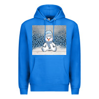 True Royal winter snowman Premium Hoodie - AdoDesignShop