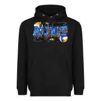 Black aunt volleyball Heavyweight Hoodie - Zillion Design Studio