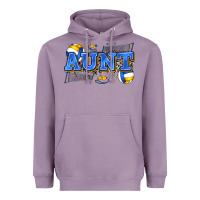 Lavender aunt volleyball Heavyweight Hoodie - Zillion Design Studio