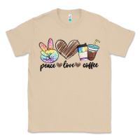 Mushroom peace love coffee Classic Tee - MaliasSmallBusiness