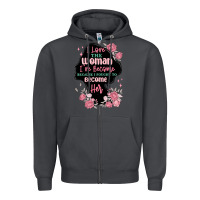 Smoke i love the woman ive become Zipper Hoodie - MaliasSmallBusiness