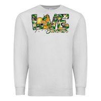 Dove Grey love summer lemon Premium Sweatshirt - SublimationCraftShop