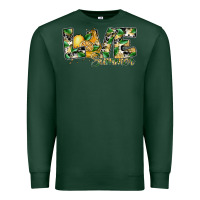 Sports Green love summer lemon Premium Sweatshirt - SublimationCraftShop