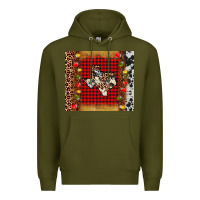 Army Green texas christmas tumbler Premium Hoodie - AdoDesignShop