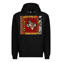 Black texas christmas tumbler Premium Hoodie - AdoDesignShop