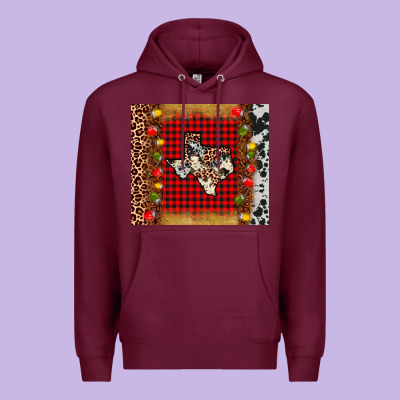 Texas Christmas Tumbler Premium Hoodie Designed By Adodesignshop